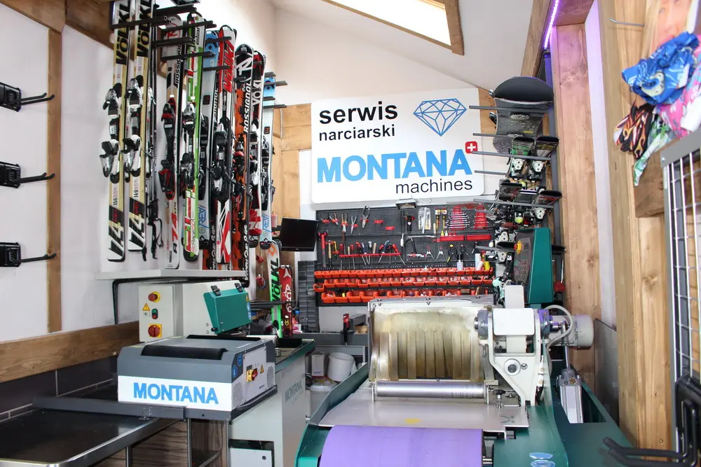 Montana ski service equipment at U Maćka rental