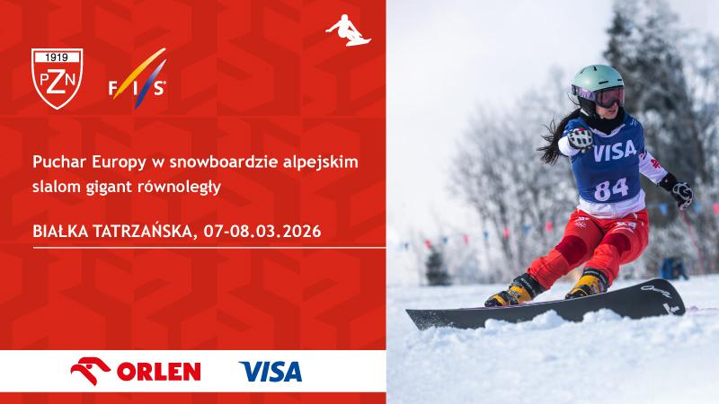 Puchar Europy w Snowboardzie Alpejskim zawita do Białki Tatrzańskiej