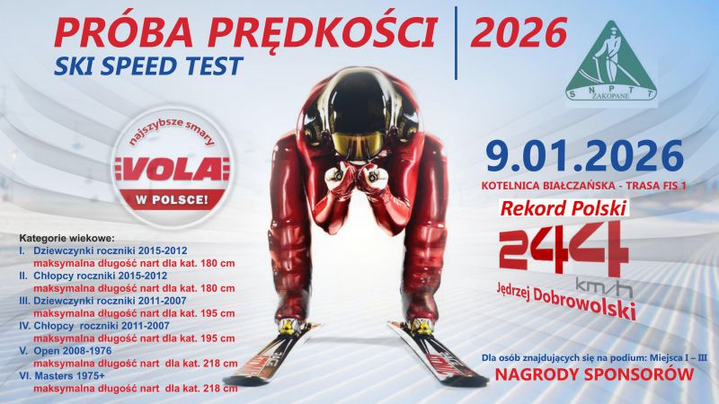 Próba Prędkości wraca na Kotelnicę Białczańską