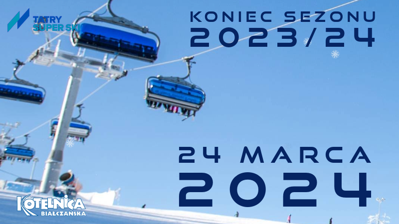 24 marca koniec sezonu narciarskiego 2023/24