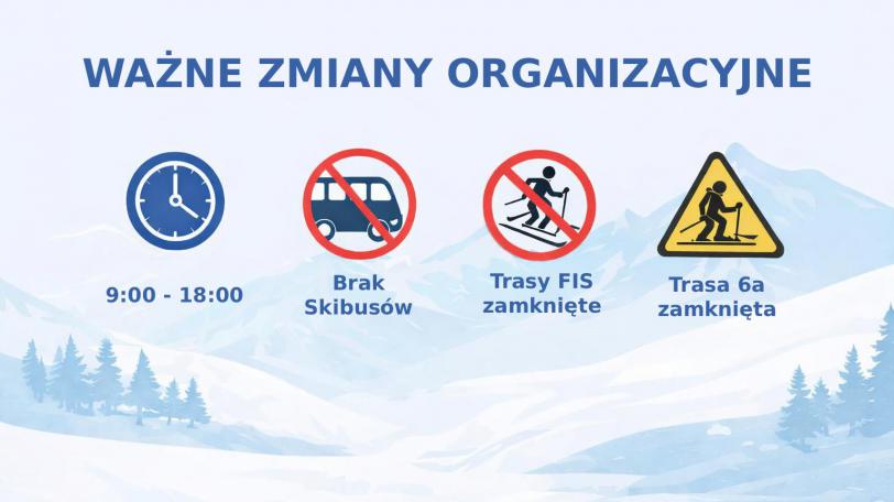 Obrazek artykułu Ważne zmiany organizacyjne w najbliższych dniach